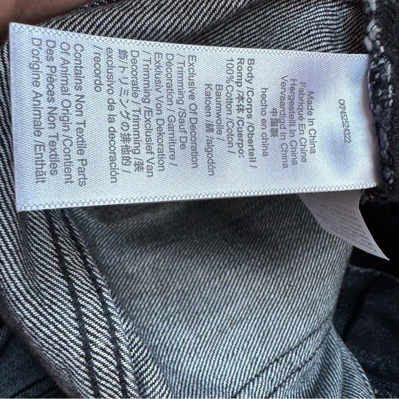 NWT Madewell The Perfect Vintage Jean in Roxstone Wash: Knee-Rip Edition Size 31 - Picture 10 of 11